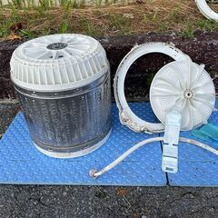 洗濯機の分解クリーニング行っています！配送設置込み　日立7.0K洗濯機　2018年製　分解クリーニング済み！！の画像
