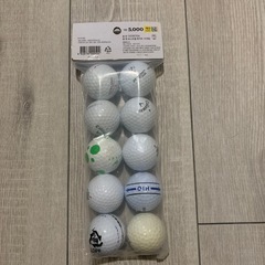 韓国で買ったゴルフボールの画像