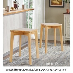 Susire スタッキングスツール 2脚セットの画像