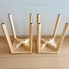 Susire スタッキングスツール 2脚セットの画像