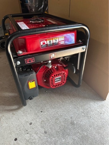 発電機　エンジン　ガソリン　美品