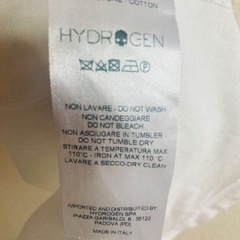 HYDROGEN(ハイドロゲン)Tシャツの画像