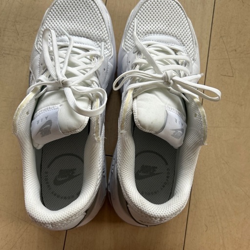 【値下げ中】Nike Air Max ホワイト スニーカー 24.5cm
