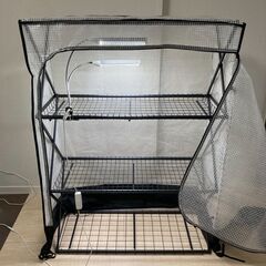 ビニールハウス・パンタグラックハウス（防寒カバーつき、折りたたみ収納可能）の画像