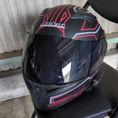 バイクヘルメット　フルフェイスの画像
