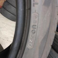 タイヤ代工賃全部込み! 235/40R18 ヨコハマADVAN SPOrt V105 中古タイヤ2本セット!の画像