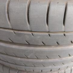 タイヤ代工賃全部込み! 235/40R18 ヨコハマADVAN SPOrt V105 中古タイヤ2本セット!の画像