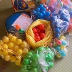 マジカルNEWツインボールテント ボール付き 室内遊び用の画像