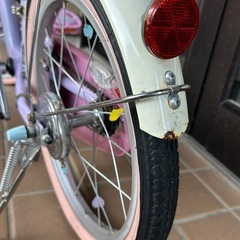 ディズニープリンセス　18インチ　自転車の画像
