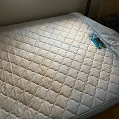 ダブルのマットレス&すのこ　　引渡者決定の画像