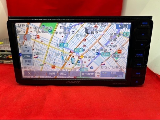 ⭐︎美品⭐︎KENWOOD フルセグMDV-L503W 最新地図　新品バックカメラ付