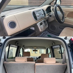 車検8年3月迄　日産モコ！4WD！禁煙車スマートキーの画像
