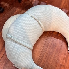洗える カチッと留めれる授乳クッション ベビークッション 授乳枕 【助産師監修】 (ミントグリーン)の画像