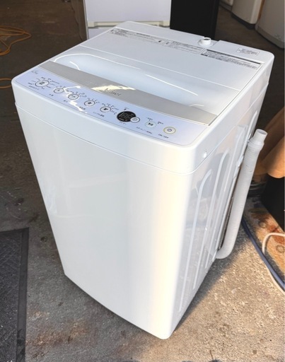 札幌市内配送可 18年製 Haier ハイアール 4.5kg 全自動洗濯機 JW-C45BE エディオンモデル 