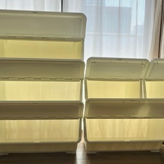 カインズ 収納ケース キャリコ 6個セットの画像