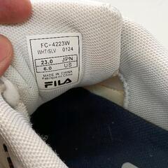 0907-527 スニーカー　靴紐セット　23.0cmの画像