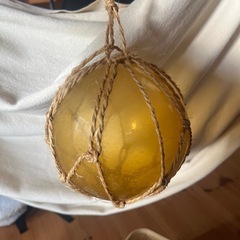 沖縄で買ったガラスボールの画像