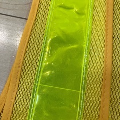 安全ベスト　使用回数少なめの画像