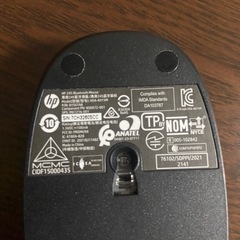 HP  　ワイヤレスマウスの画像