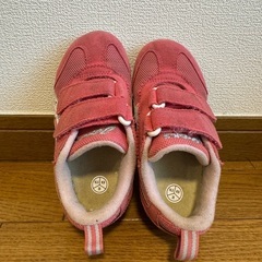 アシックス　スクスク　ピンク　16.5cmの画像