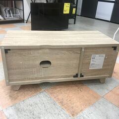 【ジャングルジャングル石川金沢店】テレビ台 木目調 ホワイト W80×D35×H35cm ※クリーニング済み												の画像