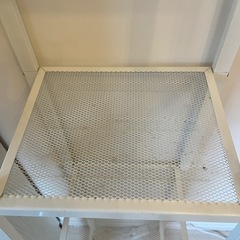 IKEA白いラック　無料の画像