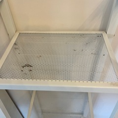 IKEA白いラック　無料の画像