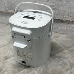 【VERSOS】 マイコン炊飯器 VS-KE02W ホワイト コンパクト多機能炊飯器 2合炊き STELLA ステラ 炊飯器 A0342の画像