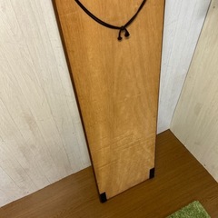【リユース☆エコちょっぷ】ヴィンテージ　木製姿見の画像