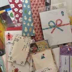 付箋紙　ポチ袋などまとめての画像