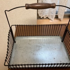 お取引相手が決まりました。IKEA アイアンかご　中古の画像