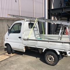 アルミ合金伸縮二連梯子の画像