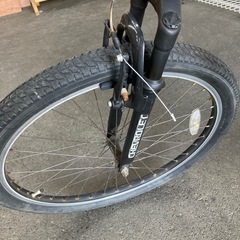 529自転車 黒の画像