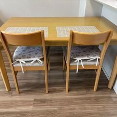 ダイニングテーブルセット 4点セットの画像