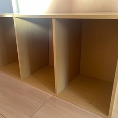 【取引確定】高さ調節可能　カラーボックスの画像