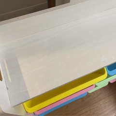【まとめ引取優先】カラフルなおもちゃ収納棚の画像