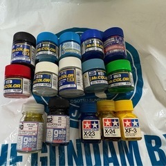 プラモデル塗装用品　中古　の画像