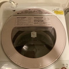 SHARP 電気洗濯乾燥機　ES-TX850-Pの画像