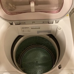 SHARP 電気洗濯乾燥機　ES-TX850-Pの画像