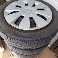 スズキ純正　155/65R14　タイヤホイール4本セットの画像