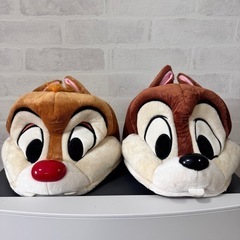 非売品！チップ＆デールぬいぐるみ、ファンキャップ！の画像
