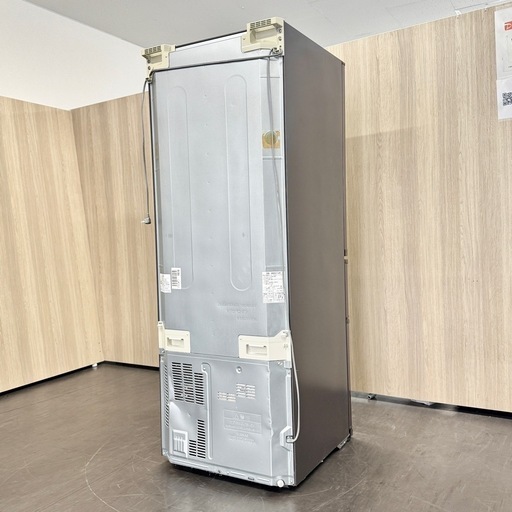 A1504?激安‼️2017年製3ドア315Lパナソニック冷蔵庫NR-C32FM-TH3?動作確認済⭕️ 自動製氷機能付き♻️配送可能