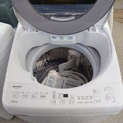 🌟愛品館千葉店🌟安心の分解洗浄済🌟動作保証有り🌟シャープ 8.0kg全自動洗濯機 ES-GV8G 2023年製【愛千142】の画像