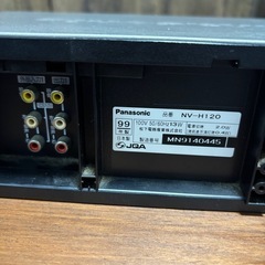 Panasonicビデオデッキ NV-H120の画像