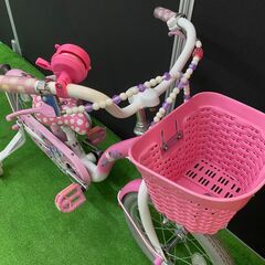 【子供用自転車16インチ】ides アイデス　ミニーマウス・ポルカドット【引取限定・現状渡し】三重県の画像