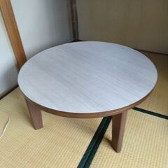 円形こたつの画像