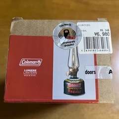 定価6,980円 コールマン　ルミエール ランタン　Coleman キャンプ　テント　アウトドア　ランプ　電球　キャンドル風ガスランタンの画像
