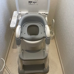 自立式　補助便座  トイレ 折りたたみの画像