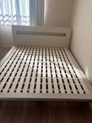 【ニトリ】すのこクイーンベッドフレーム