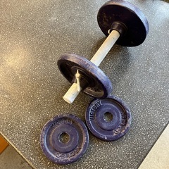 ☆値下げ☆H2509-078 VICTORY ダンベル 2.5k×2 1.25k×2 キズ汚れ有りの画像